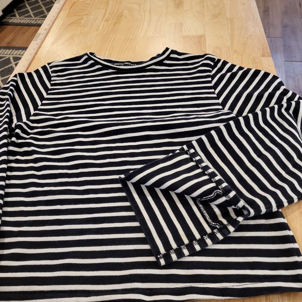 100% Cotton Beetlebeetle Long Sleeve Jersey Top - Picture 2 of 7